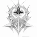 mellon lotr tattoo design idea
