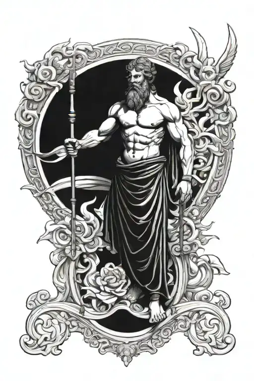 gods Olympus tattoo design idea