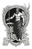 gods Olympus tattoo design idea