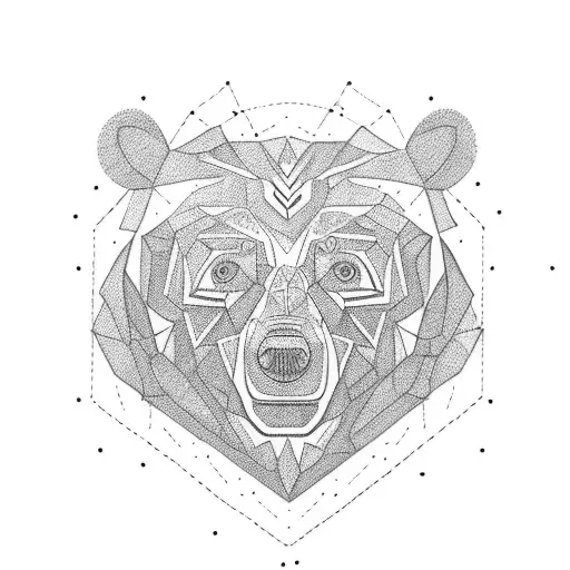 berlin bear tattoo design idea