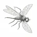 Sun Bleached Flies  tattoo design idea