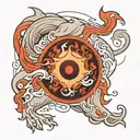 amaterasu tattoo design idea