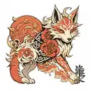 amaterasu tattoo design idea