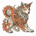 amaterasu tattoo design idea