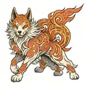 amaterasu tattoo design idea