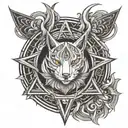 amaterasu tattoo design idea