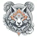 amaterasu tattoo design idea