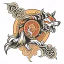 amaterasu tattoo design idea