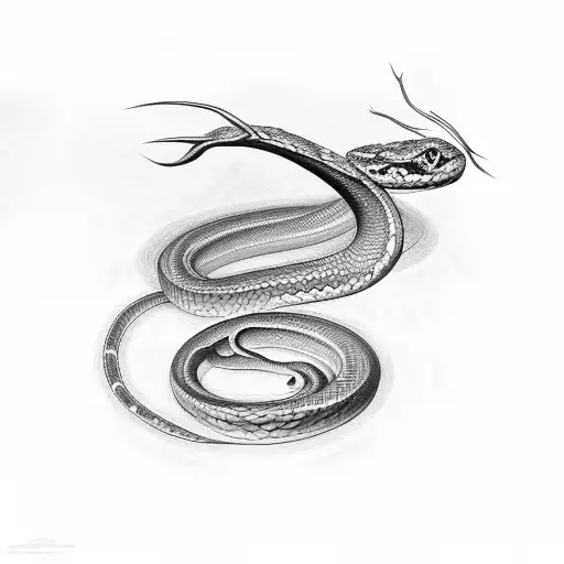 Snake andrew tate tattoo design idea