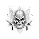 old  DC  hero  tattoo design idea