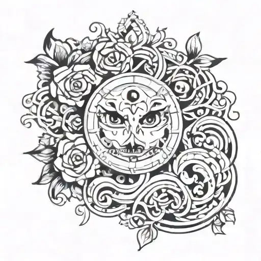 The word luigy  tattoo design idea