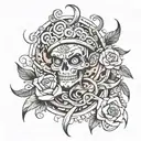 The word luigy  tattoo design idea