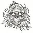 The word luigy  tattoo design idea