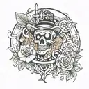 The word luigy  tattoo design idea