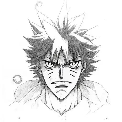 hunter x hunter one piece Itachi  tattoo design idea