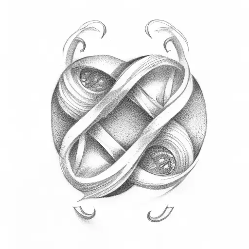 Infinity Symbol small tattoo design idea