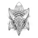 Far cry 3 tattoo, celtic trinity as center, incorporate jetski, baseball, soccer, martial arts tattoo design idea