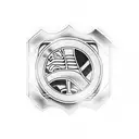 Ajax football club logo with a twist tattoo design idea