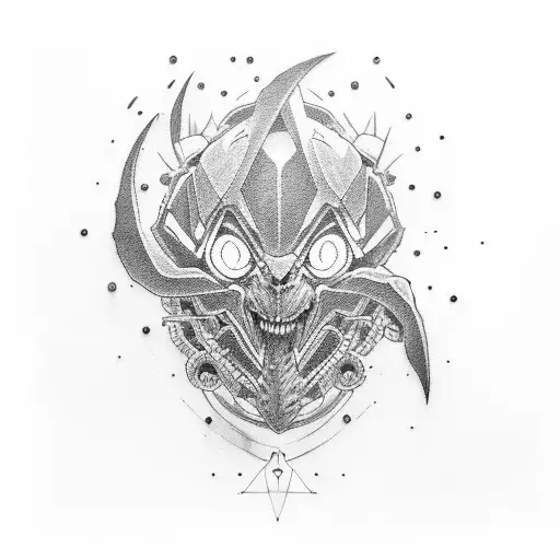 evangelion tattoo design idea