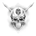 memento Mori reaper tattoo design idea