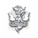 USMC tattoo design idea