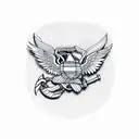 USMC tattoo design idea