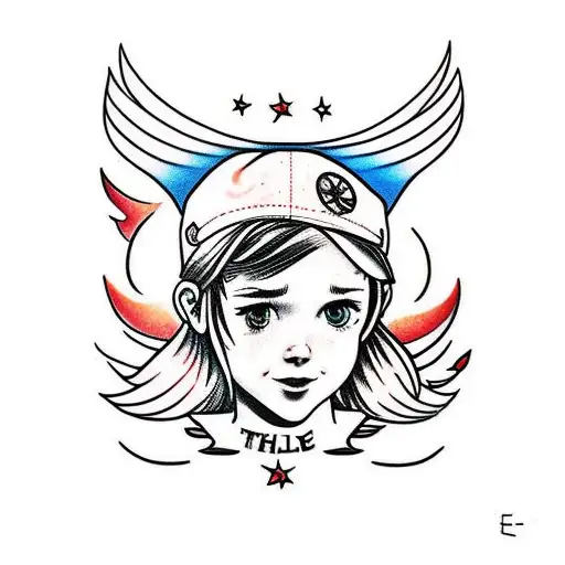ellie from the last of us tattoo design idea