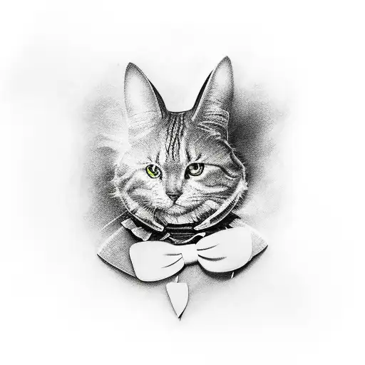 Alice un Wonderland Game and movie tattoo design idea