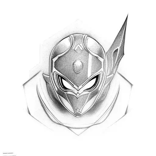 power ranger tattoo design idea