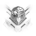 power ranger tattoo design idea