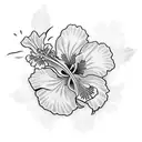 Hibiscus 1943  "family" tattoo design idea