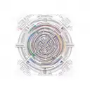 An intricate labyrinth with the words 'know thyself' tattoo design idea