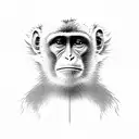 4th wise monkey: To do no evil. I do not want a tattoo of a monkey though, somethjng that represents to do no evil tattoo design idea