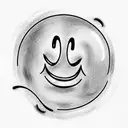 smiley face tattoo design idea