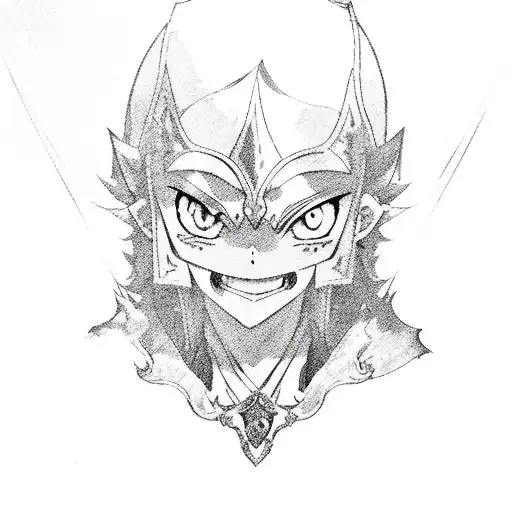 asta black clover tattoo design idea