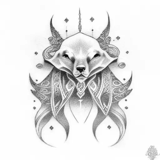 loyalty in Arabic  tattoo design idea