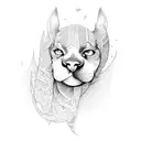 loyalty in Arabic  tattoo design idea