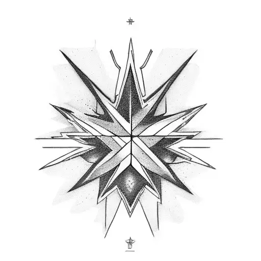 David's star tattoo design idea