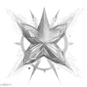 David's star tattoo design idea