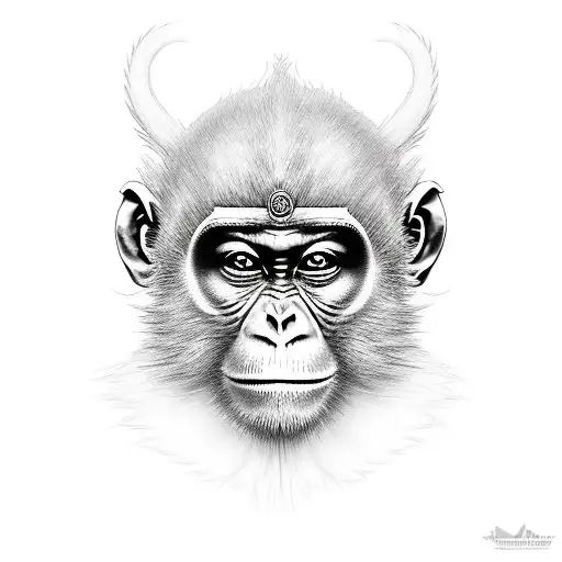 the Monkey King tattoo design idea