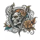 Precision Ink written tattoo design idea