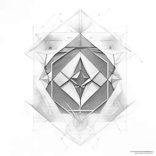 golden ratio tattoo design idea