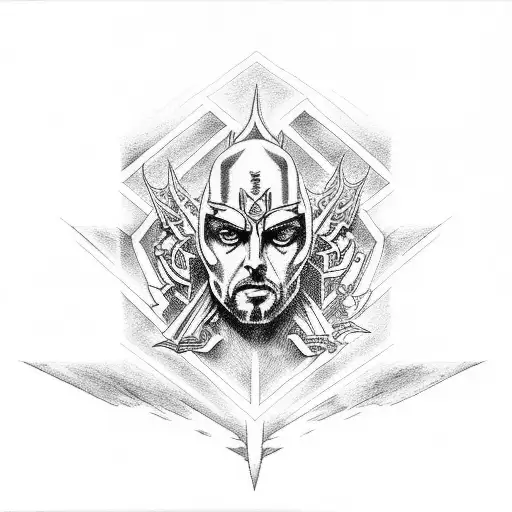 Judas Priest album cover tattoo design idea