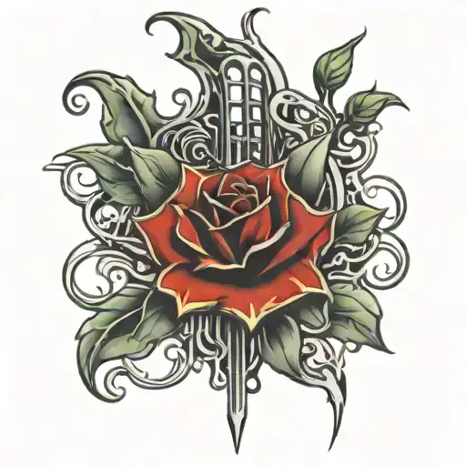 System of a down lonely days tattoo design idea