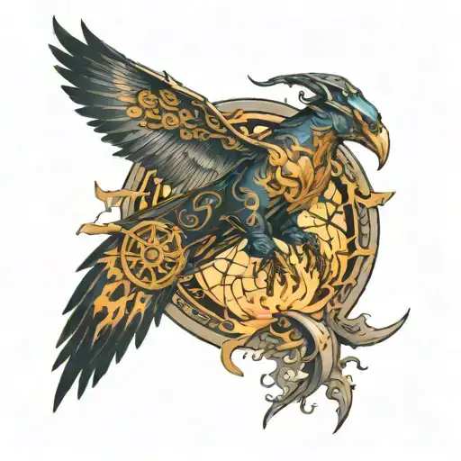 a stormlight archive tattoo with Dalinar Kholin opening a singularity  tattoo design idea