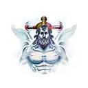 Zeus  tattoo design idea