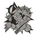 Nomad Life tattoo design idea