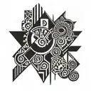 Nomad Life tattoo design idea