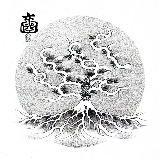 Tree of Life tattoo design idea