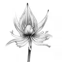 ken kaneki spider lily  tattoo design idea